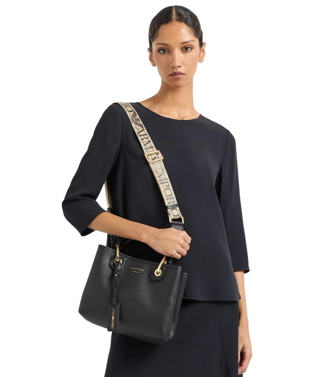 Shopper Piccola MyEA Stampa Cervo-Borse a mano-Emporio Armani-Vittorio Citro Boutique