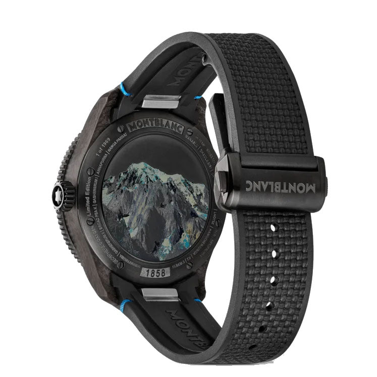 Orologio Montblanc 1858 Geosphere Carbo₂ 0 Oxygen 43mm