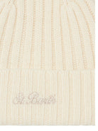 Berretto in lana stretch con ricamo St. Barth-Mc2 Saint Barth-Cappelli-Vittorio Citro Boutique