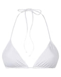 Top Bikini Triangolo Leah Bianco con Spalline Regolabili-Mc2 Saint Barth-Costumi da bagno-Vittorio Citro Boutique