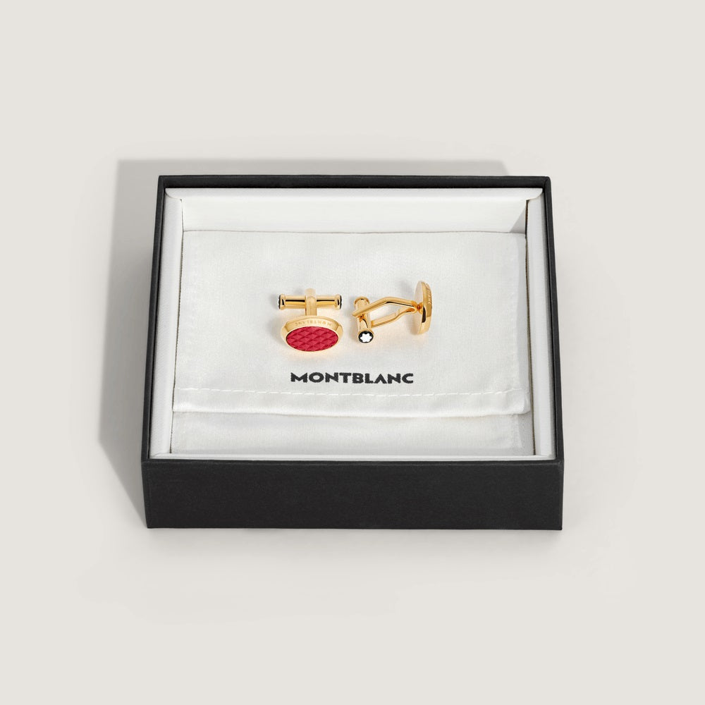 Gemelli Meisterstück in acciaio e oro PVD