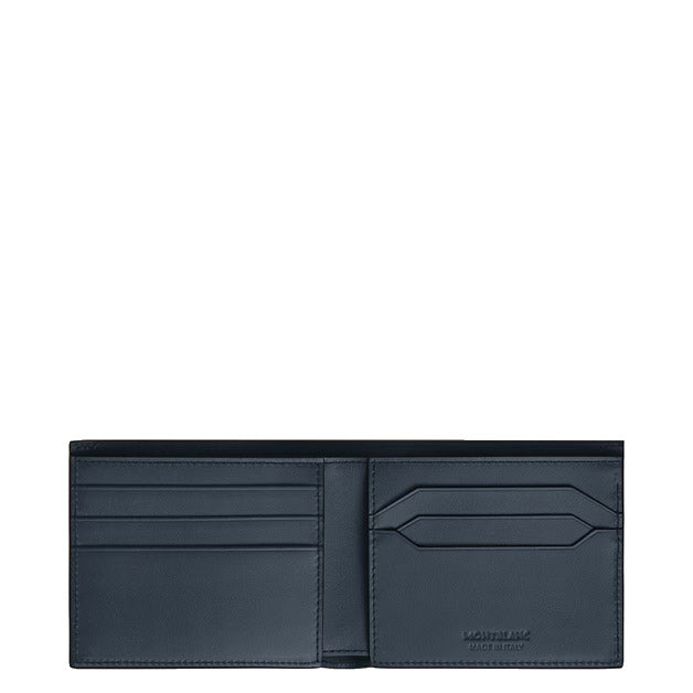 Montblanc elegant blue Meisterstück leather wallet