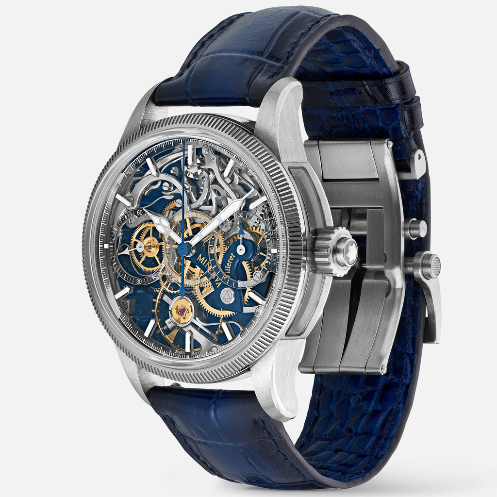Montblanc 1858 orologio edizione limitata scheletrico 43mm