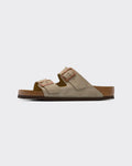 Sandali Birkenstock Arizona Suede Taupe