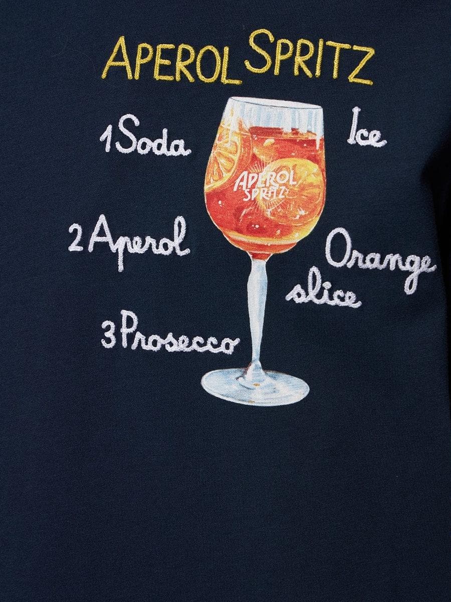 t-shirt Aperol Spritz-T-shirt-Mc2 Saint Barth-Vittorio Citro Boutique