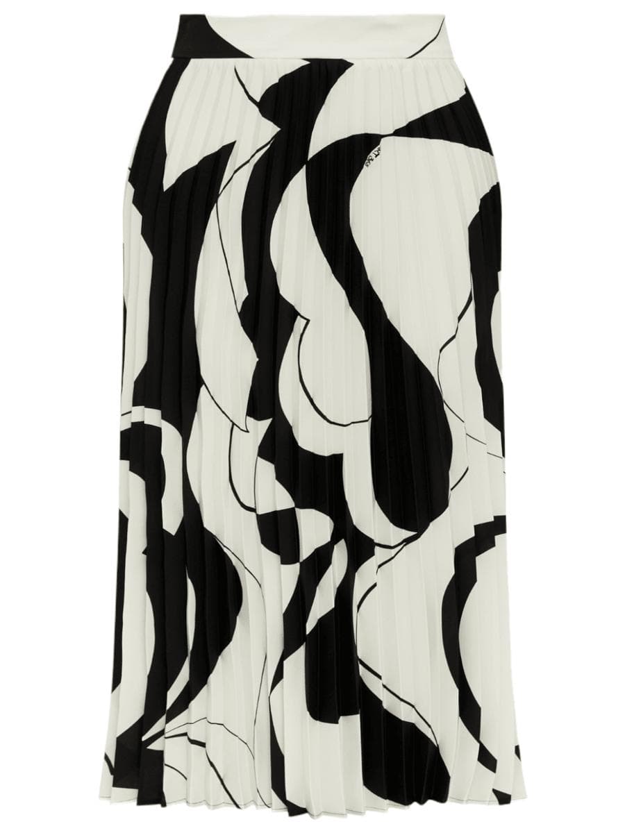 Gonna plissettata a fantasia - Vittorio Citro Boutique