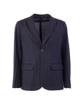 Blazer chevron-Giacche-Emporio Armani-Vittorio Citro Boutique