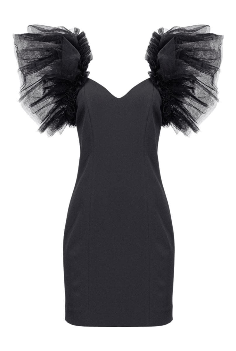 MINI ABITO CON TULLE - Vittorio Citro Boutique