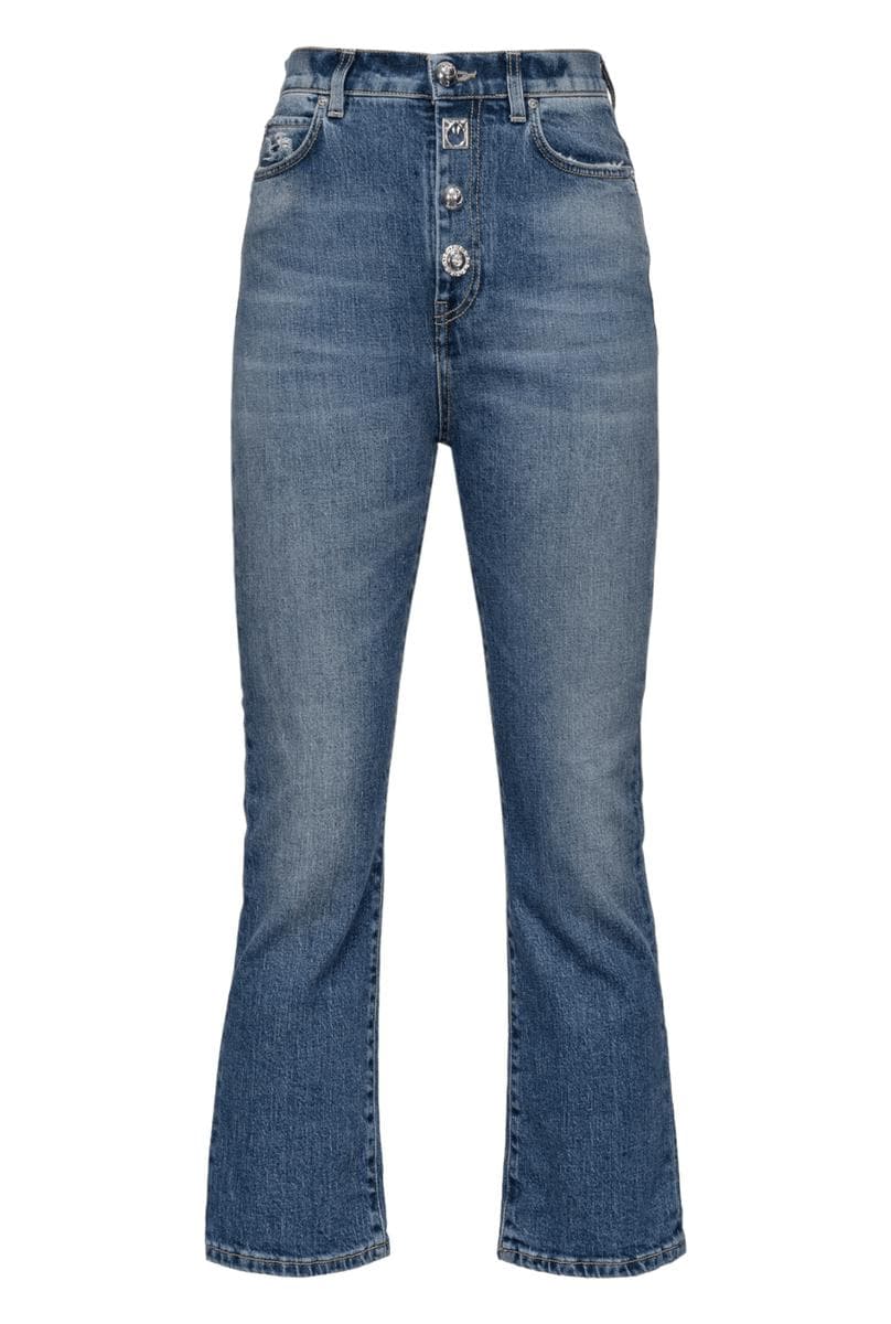 JEANS BELEN BOOTCUT MIX BOTTONI - Vittorio Citro Boutique