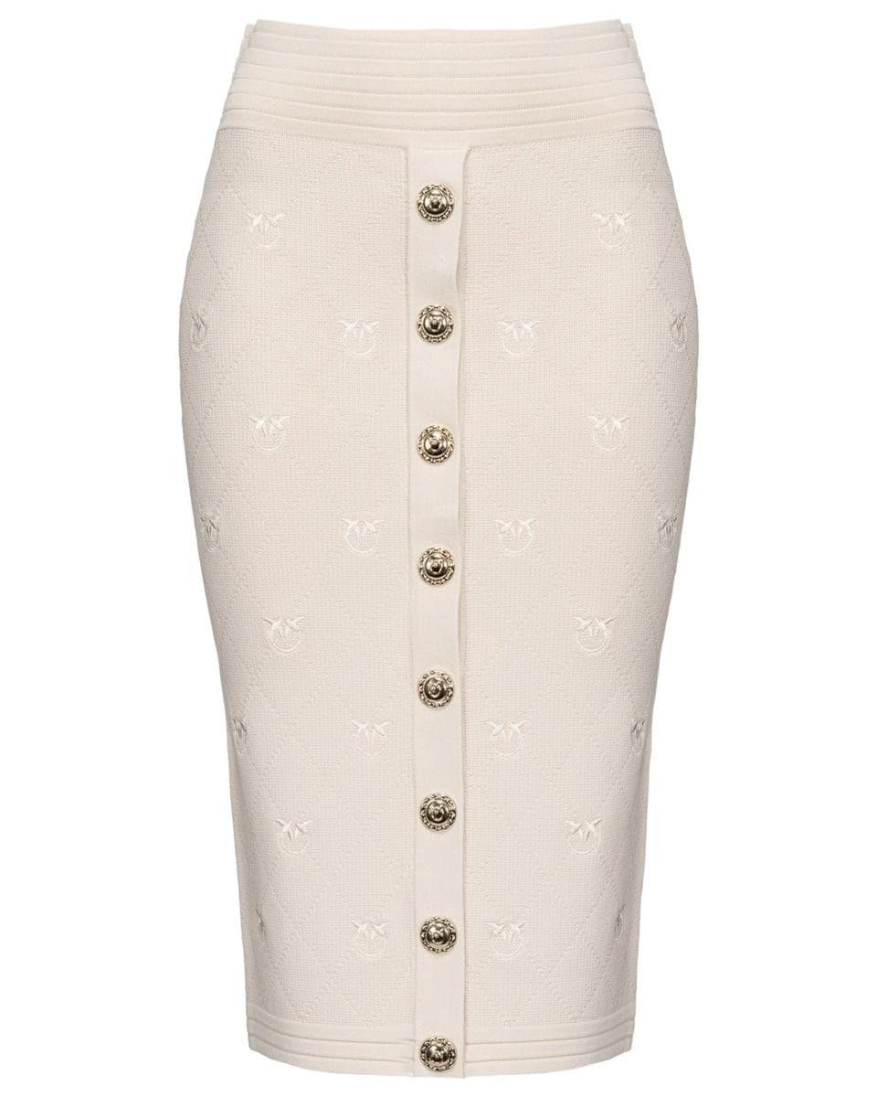 Gonna jacquard love birds - Vittorio Citro Boutique