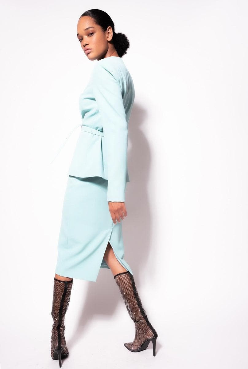 GIACCA ELEGANTE CON CINTURA SOTTILE - Vittorio Citro Boutique