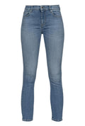 JEANS SABRINA SKINNY DENIM BLUE STRETCH - Vittorio Citro Boutique