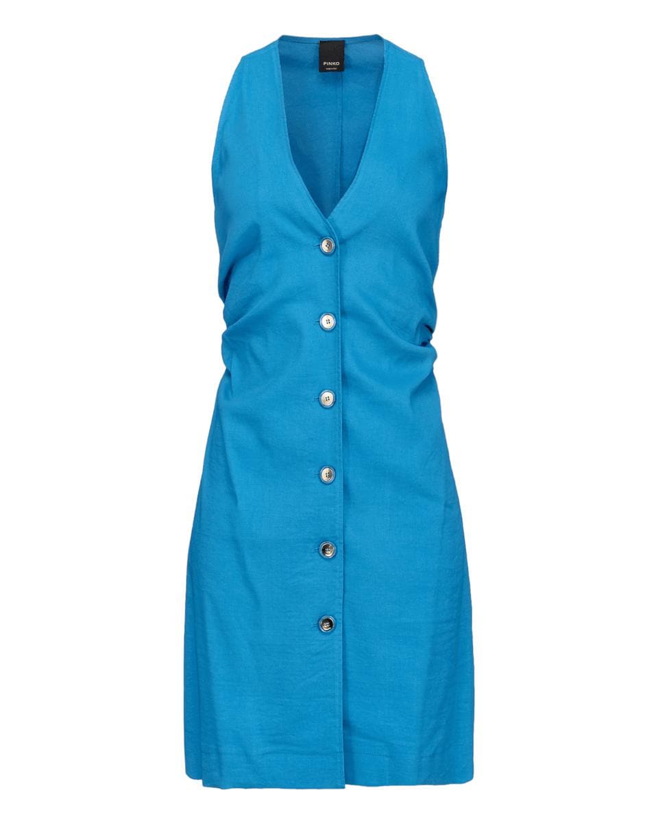 ABITO IN LINO CON BOTTONI - Vittorio Citro Boutique