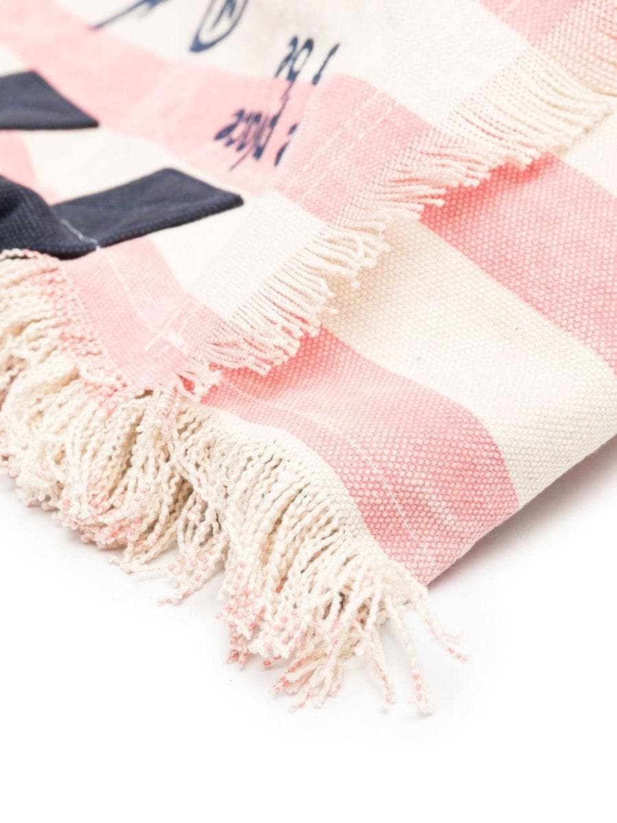 Vanity canvas borsa a spalla con strisce - Vittorio Citro Boutique