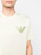 T-shirt in cotone logo ricamato - Vittorio Citro Boutique