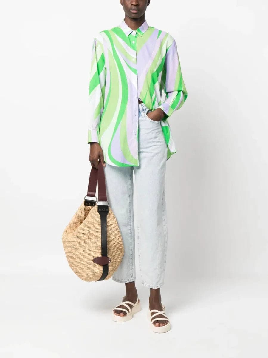 Camicia con stampa-Camicie-Mc2 Saint Barth-Vittorio Citro Boutique