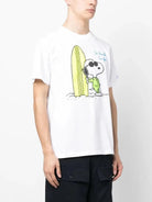T-shirt con stampa surfer Snoopy | Peanuts® Special Edition-T-shirt-Mc2 Saint Barth-Vittorio Citro Boutique