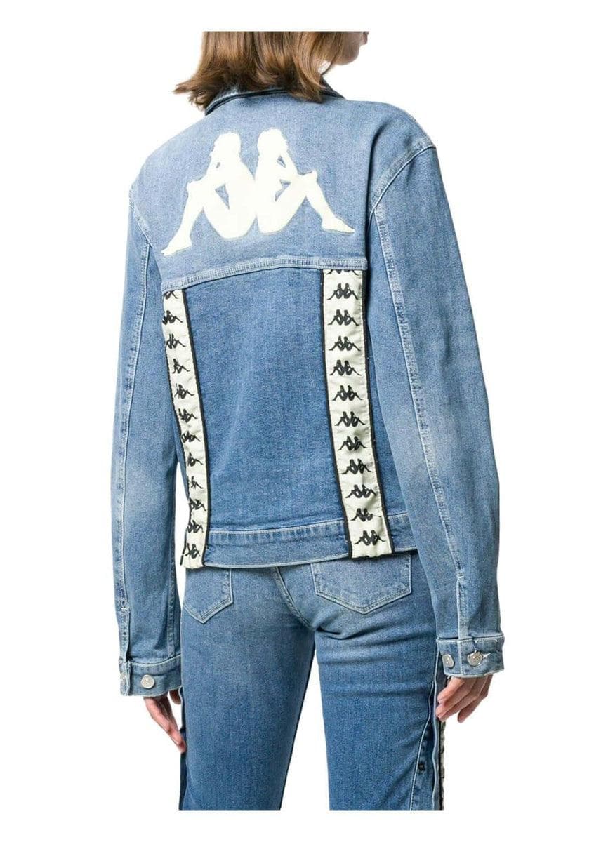 Giacca in denim con  Banda Boetino 5