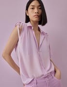 Camicia in crêpe de Chine di seta - Vittorio Citro Boutique