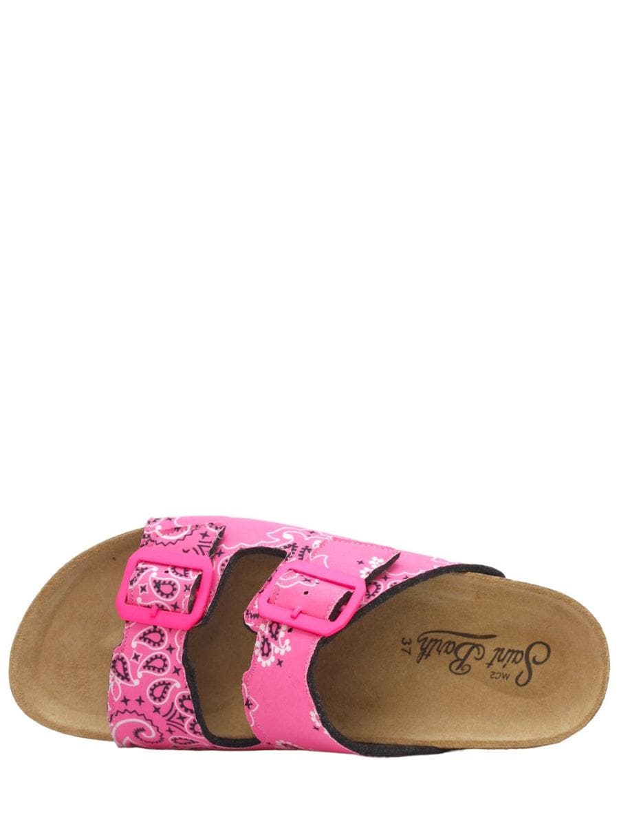 Sandali con stampa bandana-Sandali-Mc2 Saint Barth-Vittorio Citro Boutique