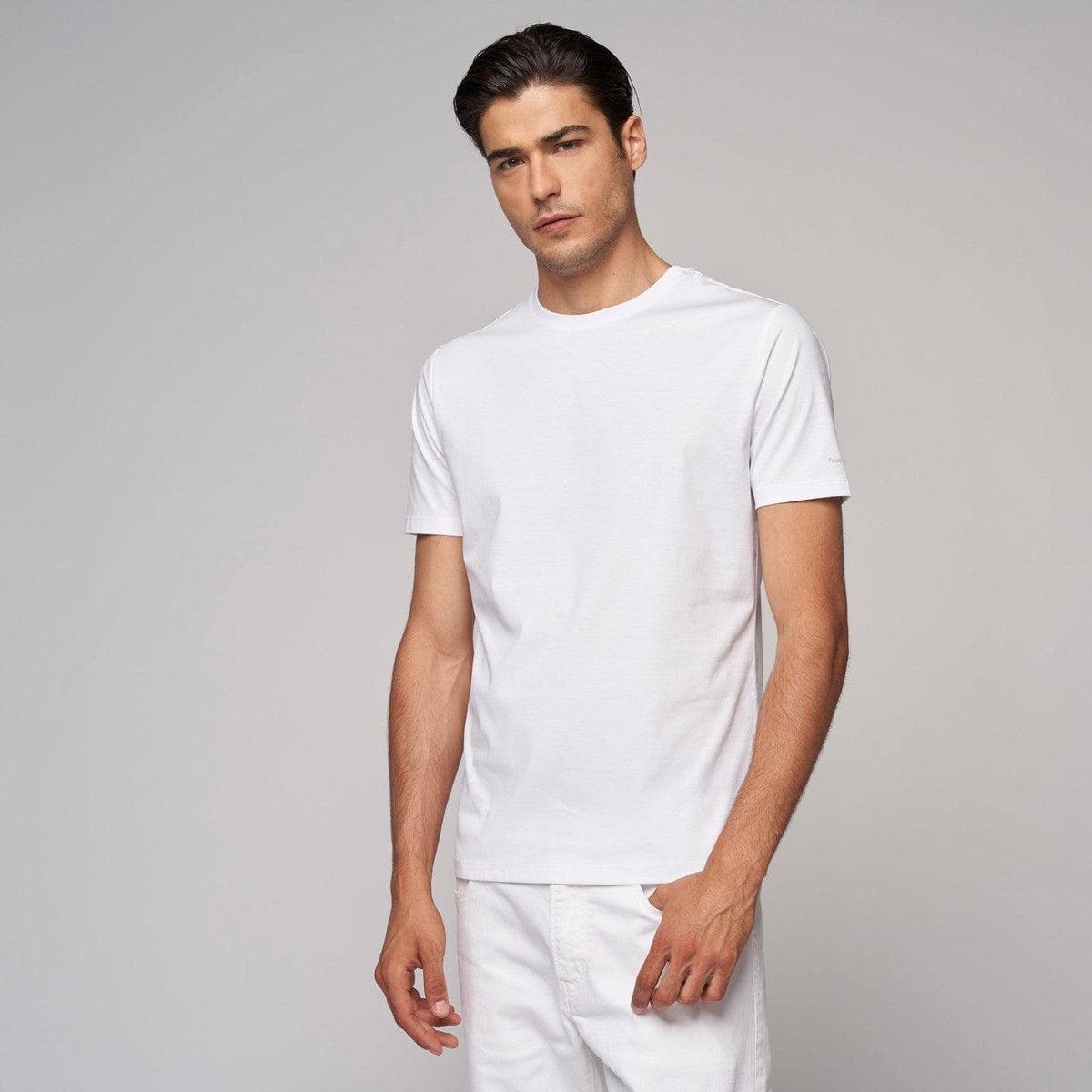 T-shirt girocollo in cotone Shiko - Vittorio Citro Boutique