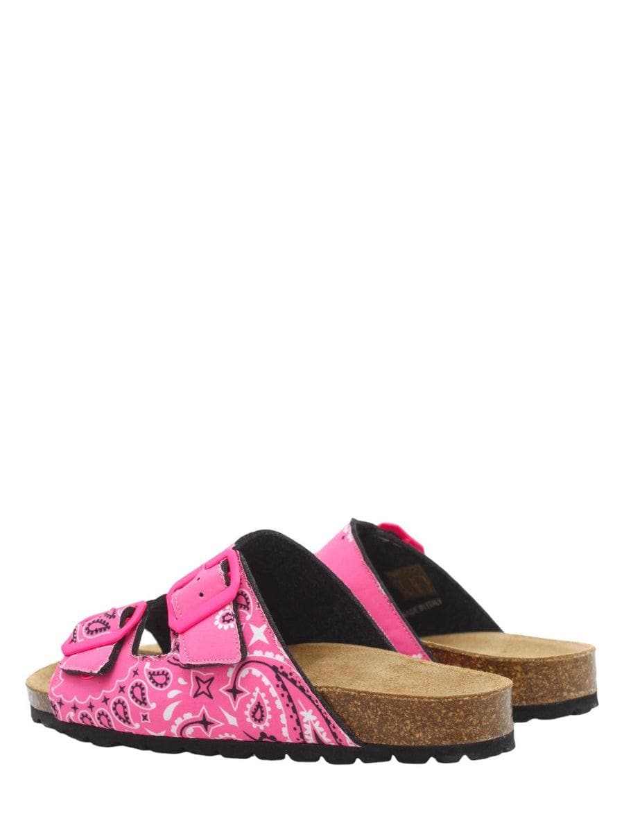 Sandali con stampa bandana-Sandali-Mc2 Saint Barth-Vittorio Citro Boutique