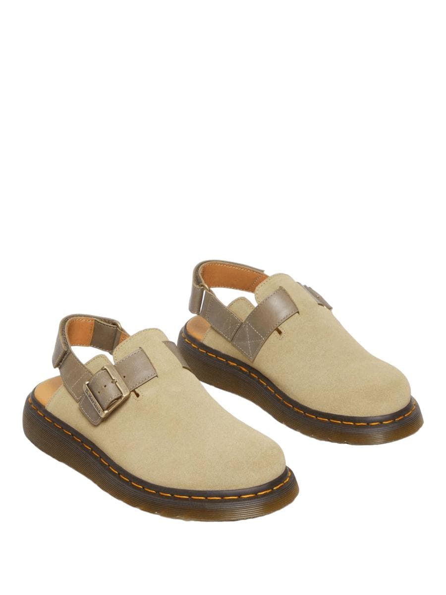 Mules slingback jorge ii in camoscio e pelle - Vittorio Citro Boutique