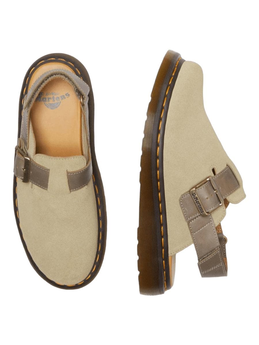 Mules slingback jorge ii in camoscio e pelle - Vittorio Citro Boutique