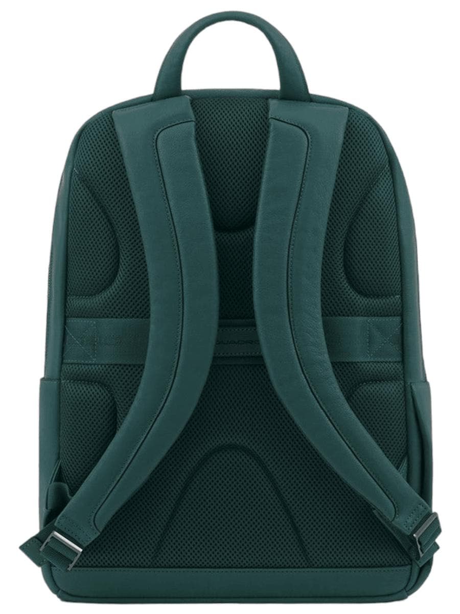 Zaino porta computer 15,6" e porta iPad® grande Black Square - Vittorio Citro Boutique