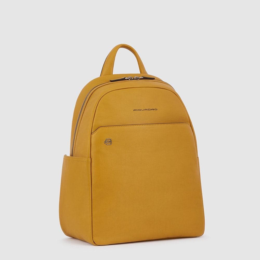 Zaino piccolo per computer 13,3" e iPad® Black Square - Vittorio Citro Boutique