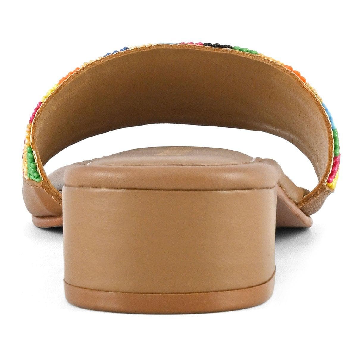 SANDALO TACCO CON PERLINE - Vittorio Citro Boutique