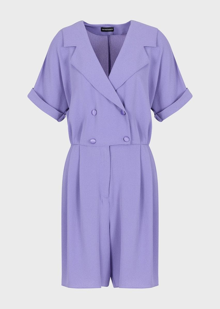 Tuta con risvolto a grana - Vittorio Citro Boutique