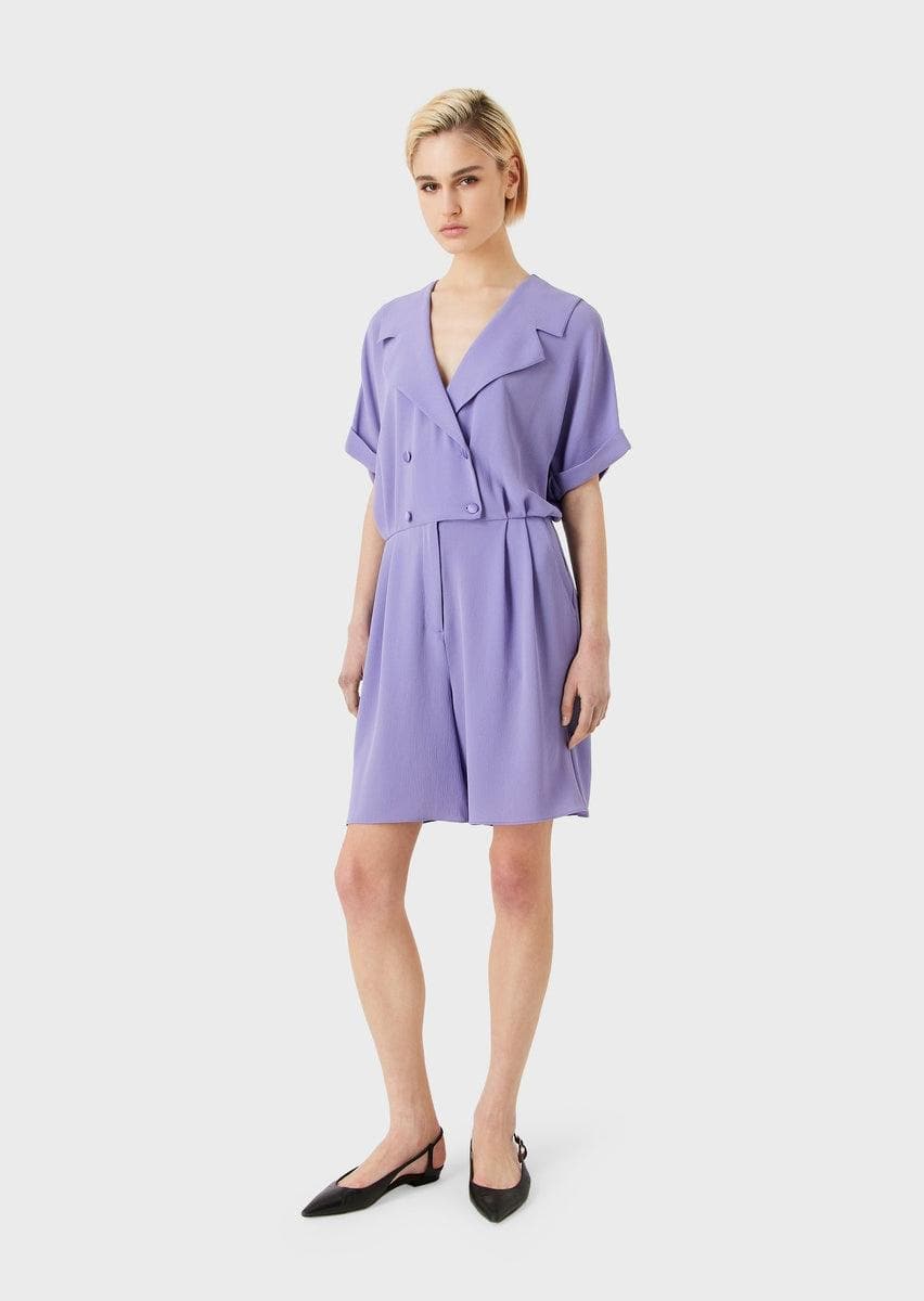 Tuta con risvolto a grana - Vittorio Citro Boutique