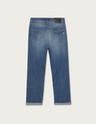 Jeans crop a vita alta - Vittorio Citro Boutique