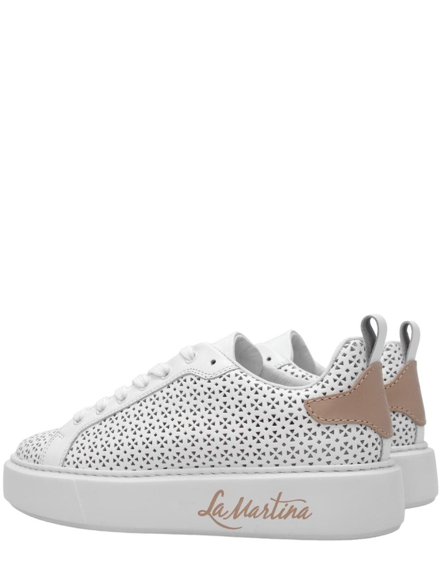 Sneakers in pelle traforata - Vittorio Citro Boutique