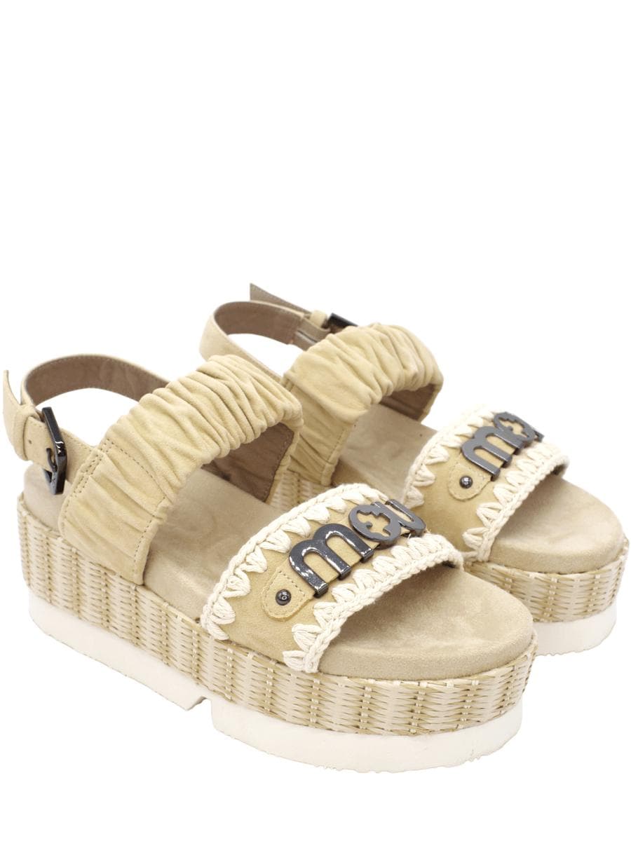 Sandalo japanese 2 raffia - Vittorio Citro Boutique
