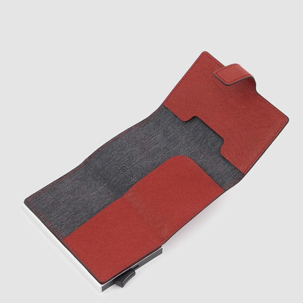 Porta carte di credito in metallo Black Square - Vittorio Citro Boutique