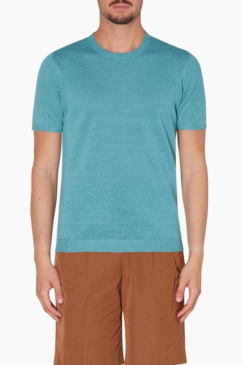 Girocollo mc punto piquet - Vittorio Citro Boutique