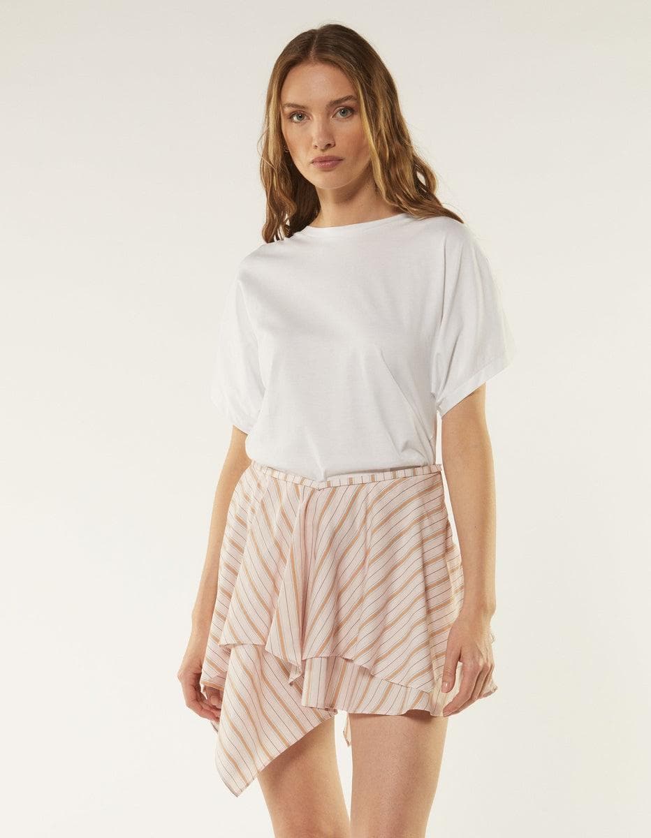 T-shirt girocollo in jersey - Vittorio Citro Boutique