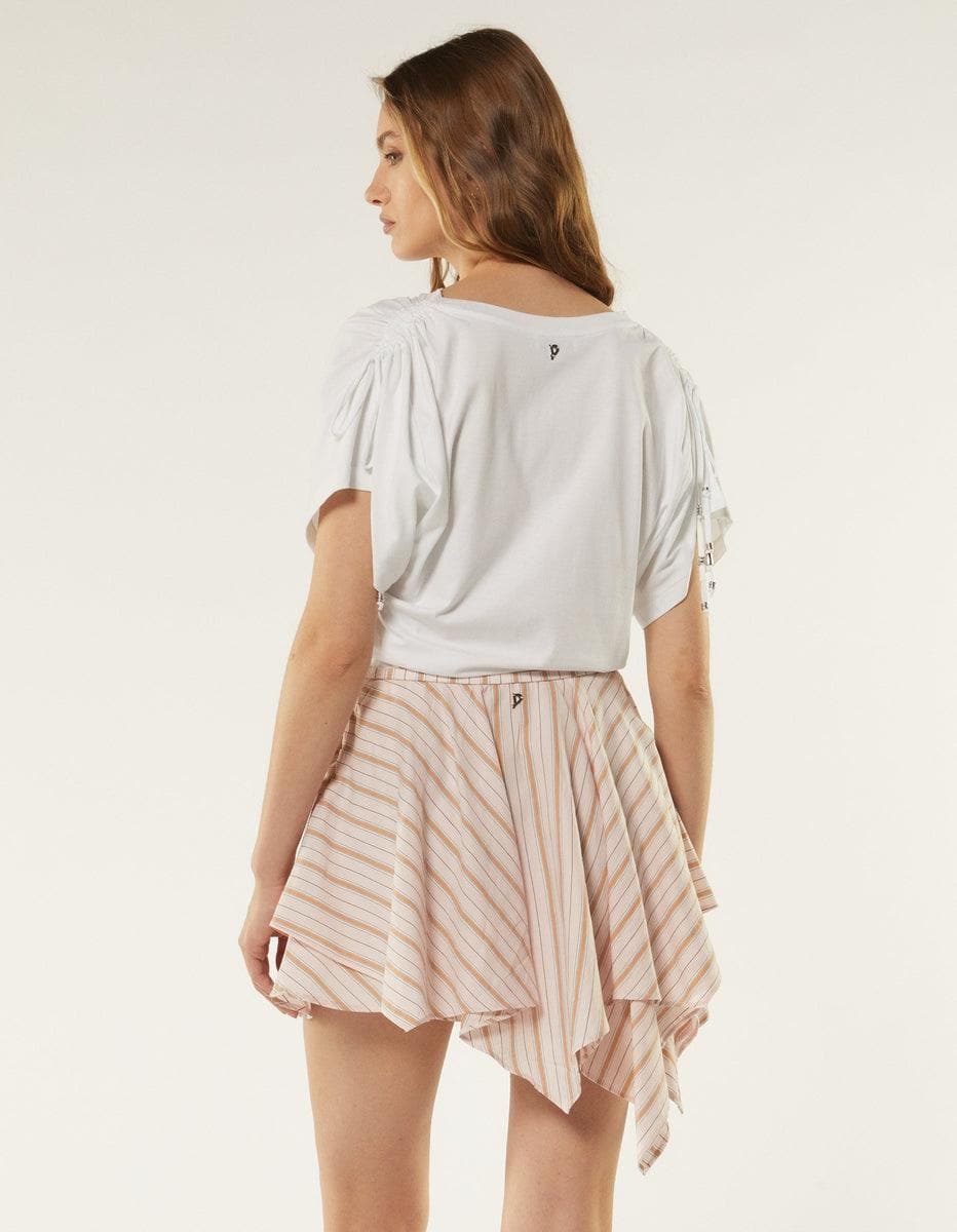 T-shirt girocollo in jersey - Vittorio Citro Boutique