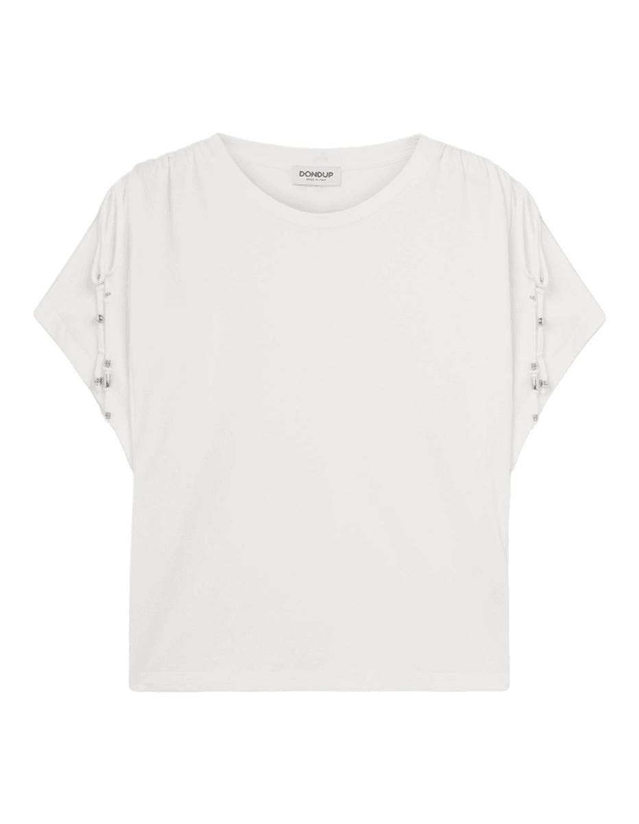 T-shirt girocollo in jersey - Vittorio Citro Boutique