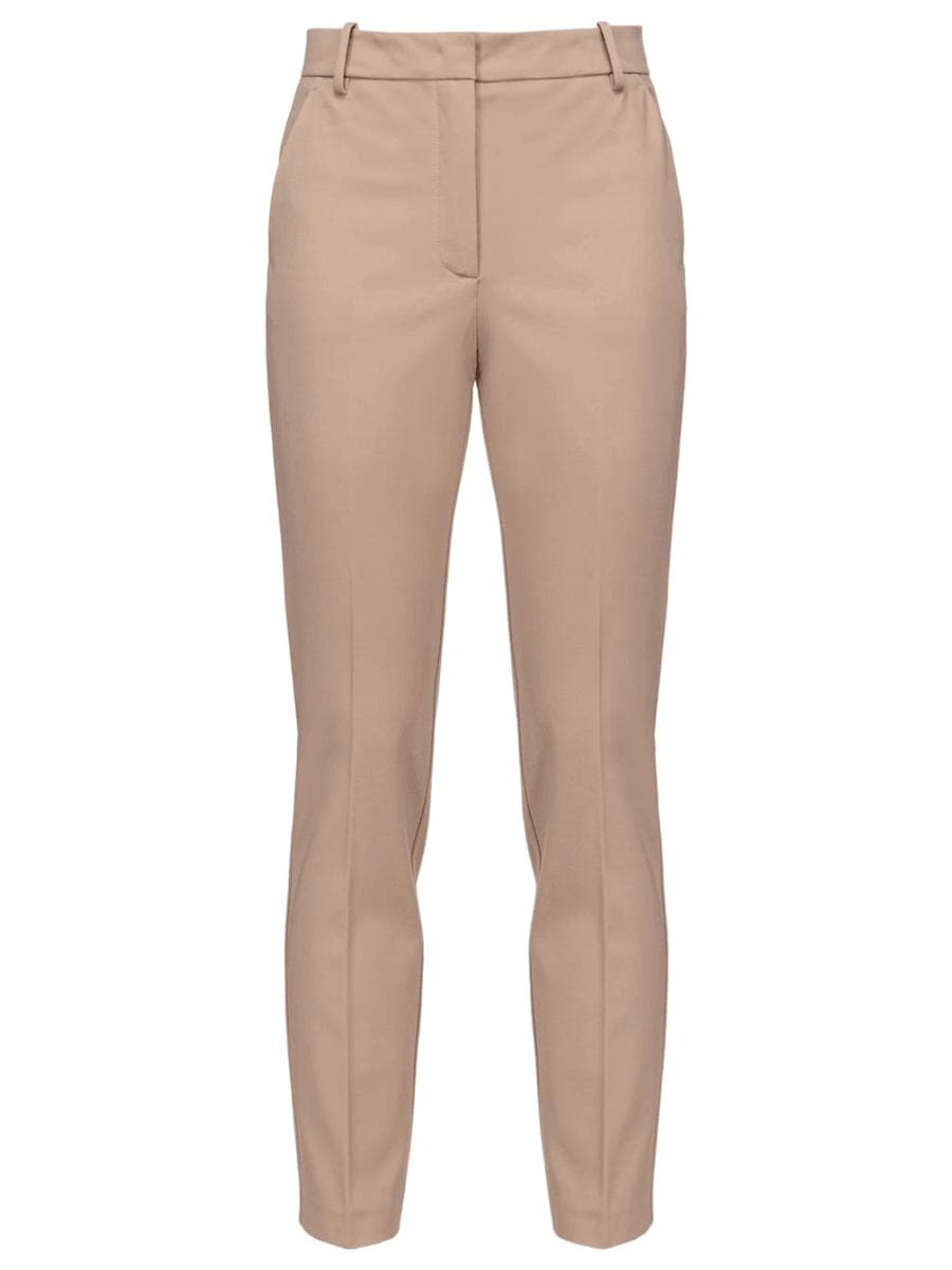 Pantaloni cigarette-fit punto stoffa - Vittorio Citro Boutique