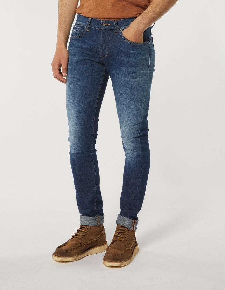 Jeans George skinny in denim stretch - Vittorio Citro Boutique