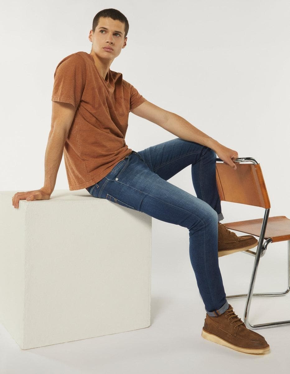 Jeans George skinny in denim stretch - Vittorio Citro Boutique