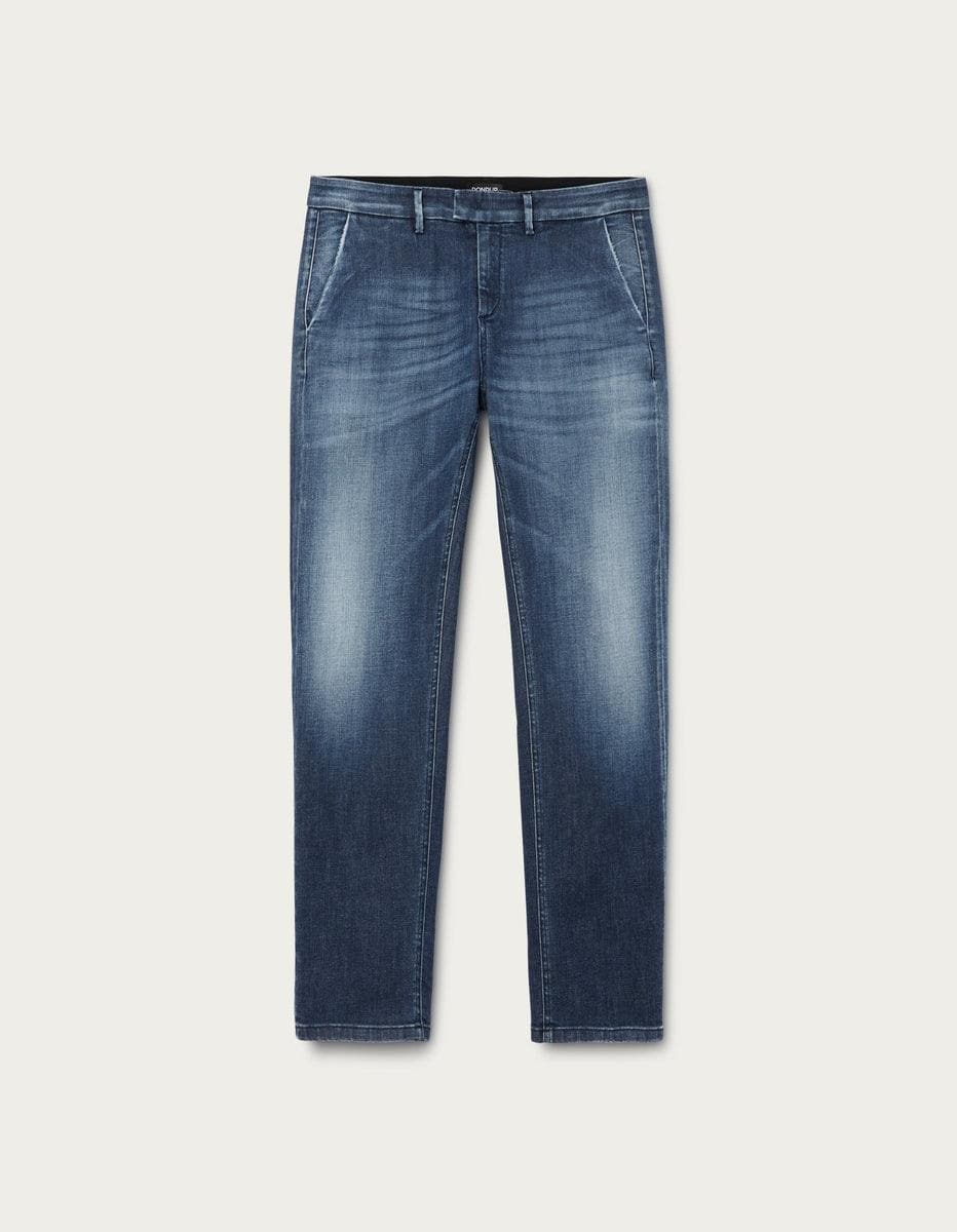 Pantaloni Pablo regular in denim stretch - Vittorio Citro Boutique