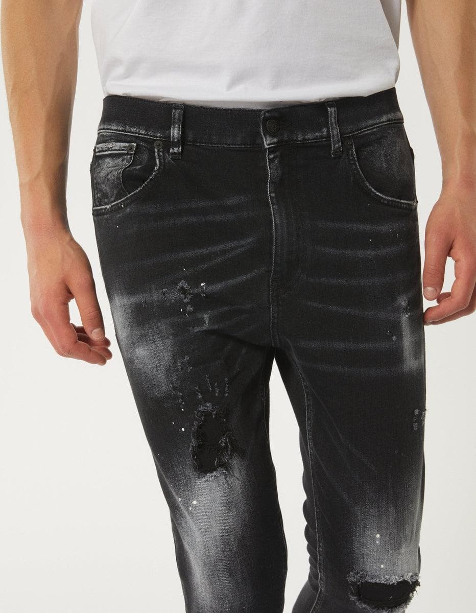 Jeans Alex super skinny in denim stretch - Vittorio Citro Boutique