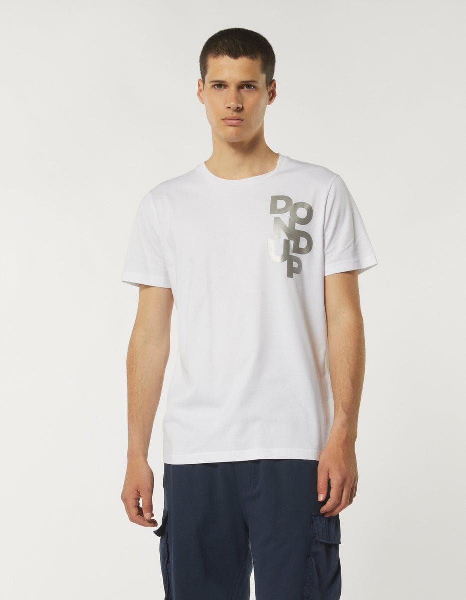 T-shirt logo metallico - Vittorio Citro Boutique