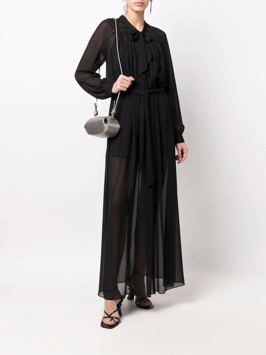 EMPORIO ARMANI - Abito corto con dettagli a strati - Vittorio Citro Boutique