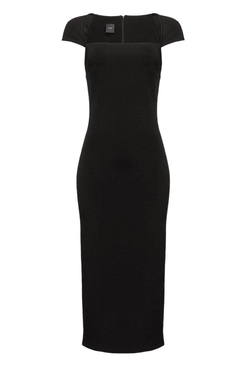 Abito lungo aderente tinta unita - Vittorio Citro Boutique