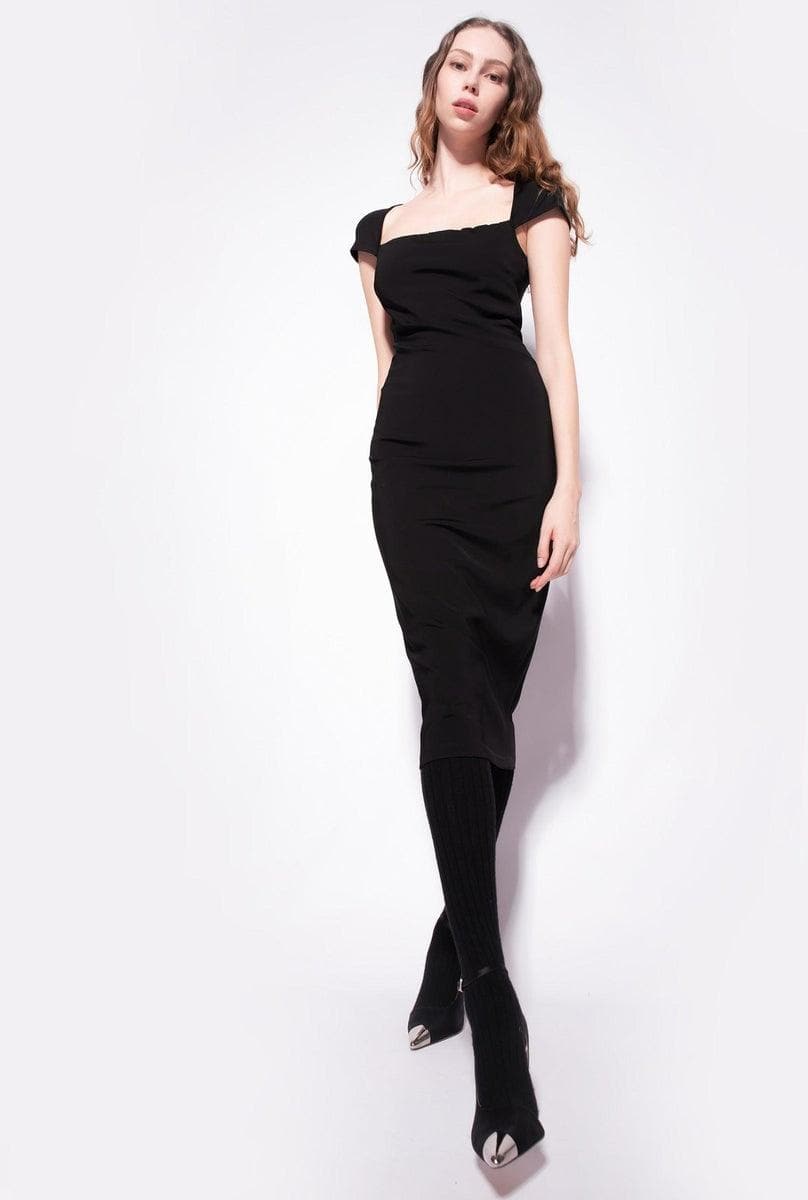 PINKO - ABITO LUNGO ADERENTE TINTA UNITA - Vittorio Citro Boutique